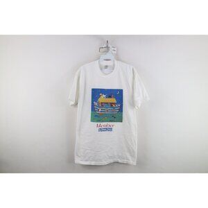 Vintage Y2K 2006 Mens Large Faded The Humane Society Animal Pets T-Shirt White